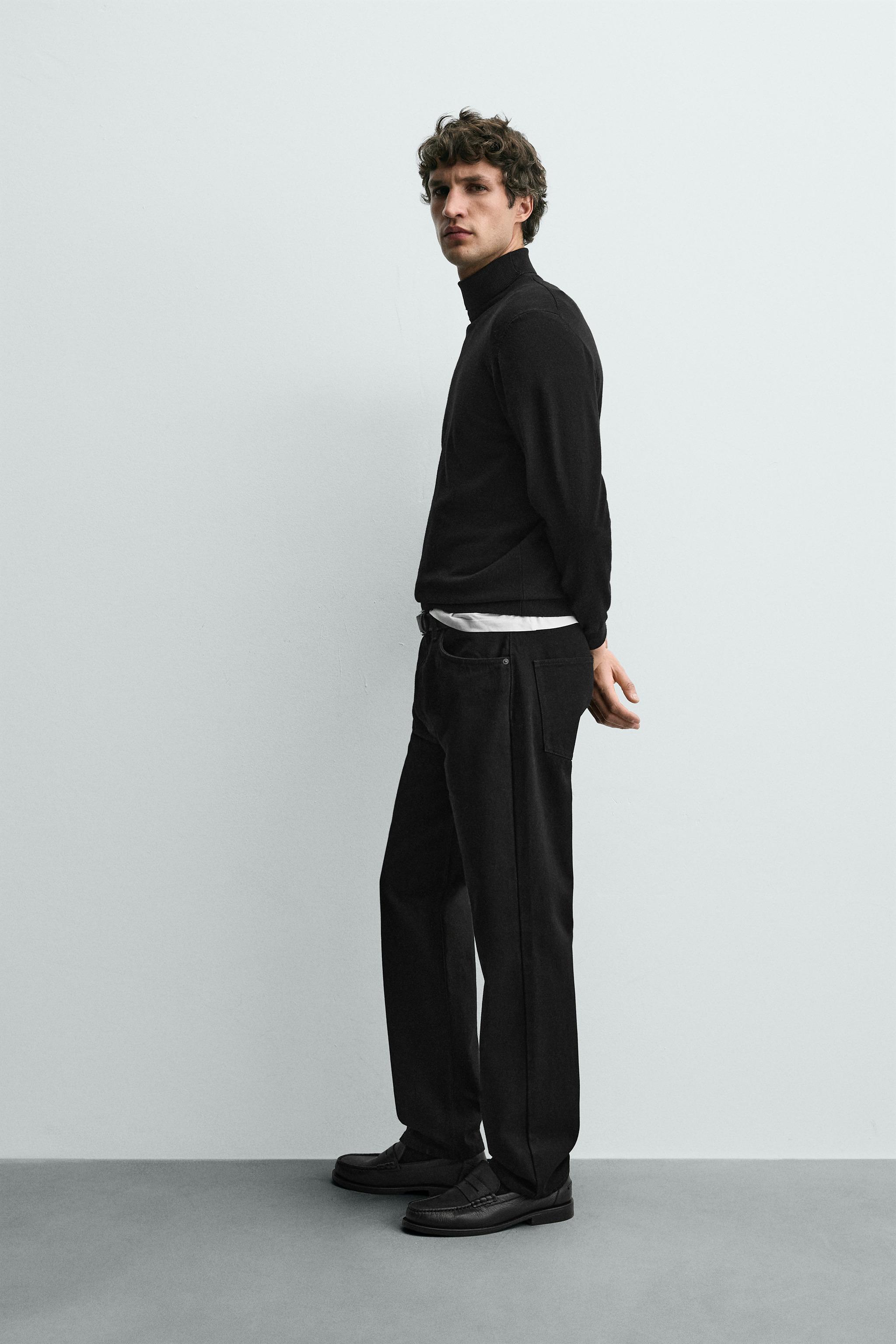 REGULAR FIT COTTON PANTS